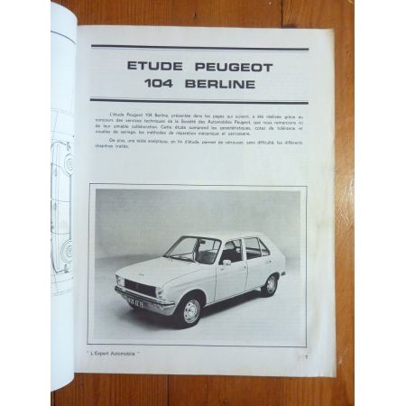104 Revue Technique Peugeot