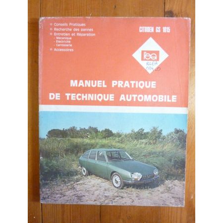 GS 1015 Revue Technique CITROEN
