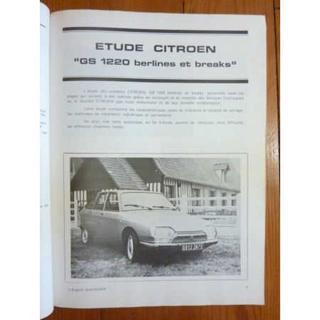 GS 1220 Revue Technique CITROEN
