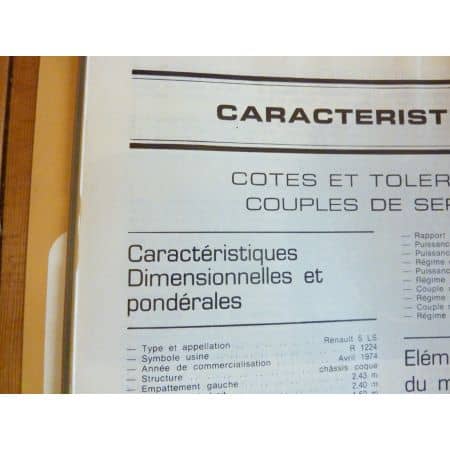 R5 Revue Technique RENAULT
