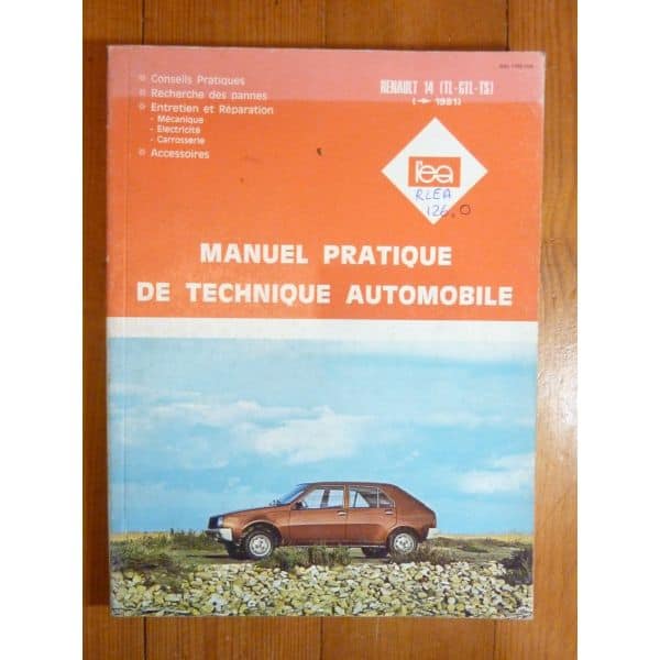 R14 -81 Revue Technique RENAULT