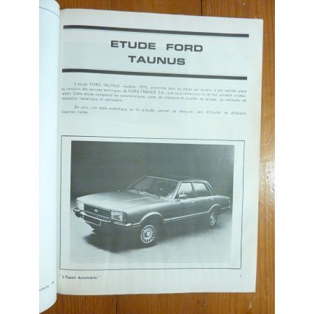 Taunus -81 Revue Technique FORD