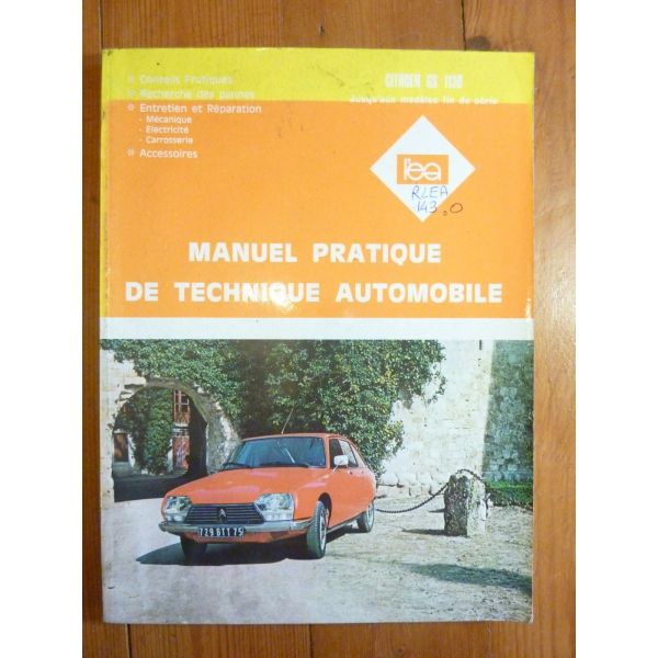 GS 1130 Revue Technique CITROEN