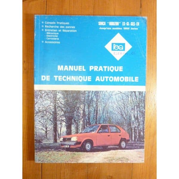 Horizon -84 Revue Technique SIMCA