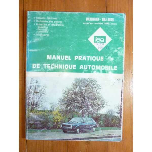 Golf D -82 Revue Technique VW