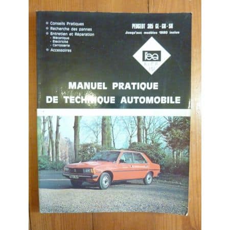 305 -80 Revue Technique Peugeot