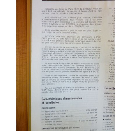 Visa  Revue Technique CITROEN