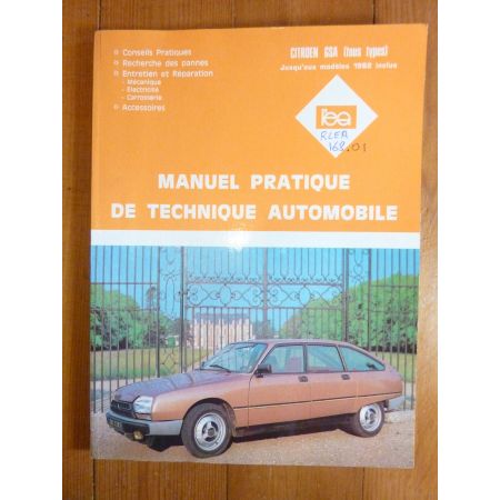 GSA-82  Revue Technique CITROEN