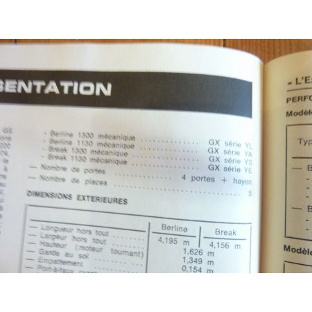 GSA-82  Revue Technique CITROEN