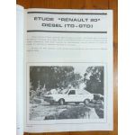 R20 TD GTD -81 Revue Technique RENAULT