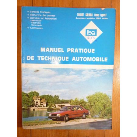 Solara -81 Revue Technique TALBOT