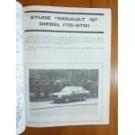 R18 TD GTD -81 Revue Technique RENAULT