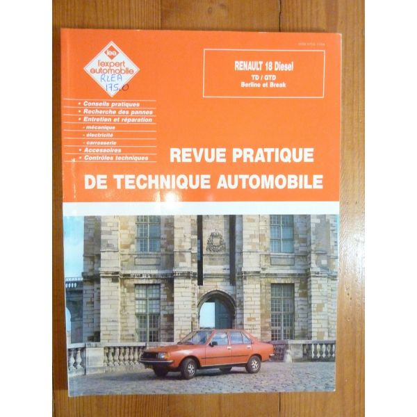R18 TD GTD Revue Technique RENAULT