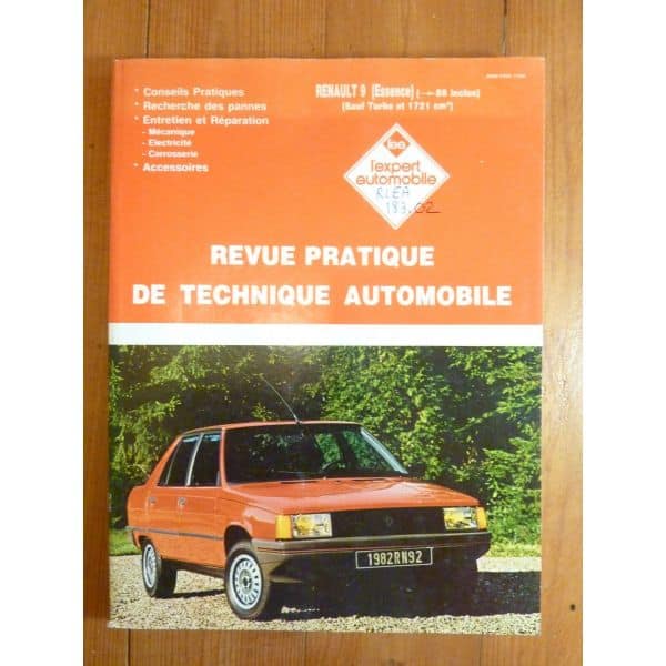 R9 ess 86- Revue Technique RENAULT