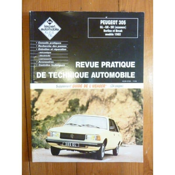 305 Ess 82 Revue Technique Peugeot