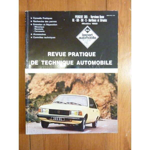 305 Ess 82 Revue Technique Peugeot