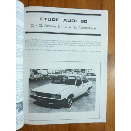 80 Revue Technique AUDI
