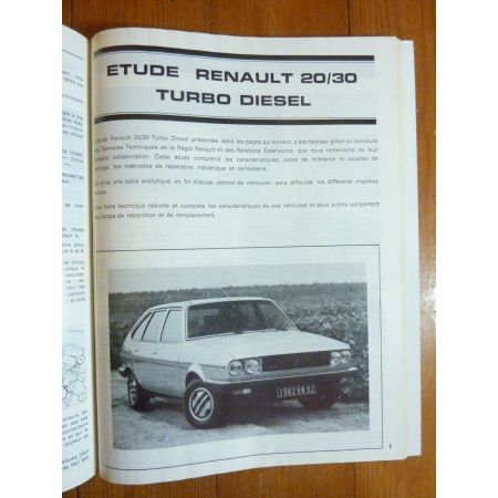 R20-R30 TD Revue Technique RENAULT
