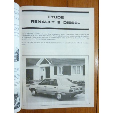 R9 Diesel Revue Technique RENAULT