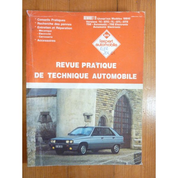 R11 -84 Revue Technique RENAULT
