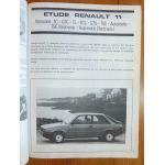 R11 -84 Revue Technique RENAULT