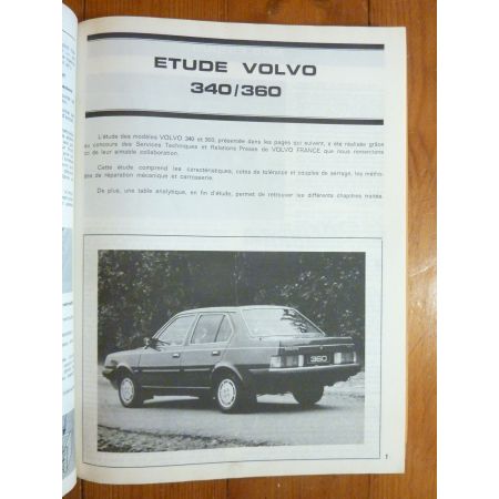340-360 84 Revue Technique VOLVO