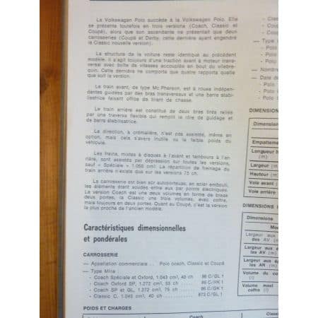 Polo Revue Technique VW