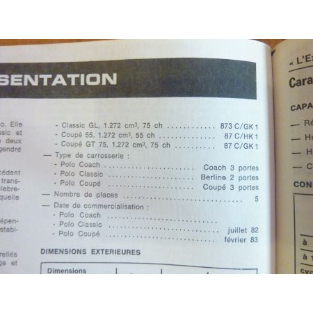 Polo Revue Technique VW
