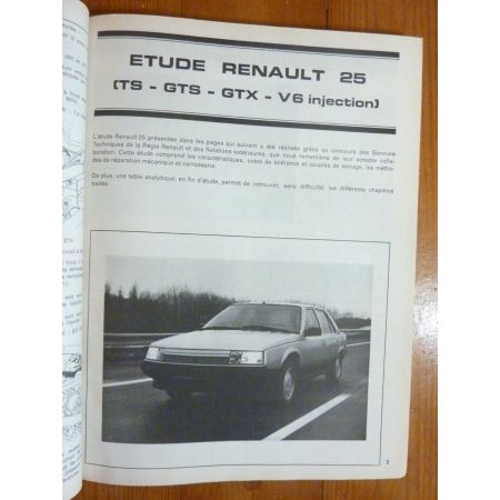 R25 Ess Revue Technique RENAULT
