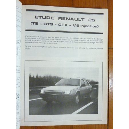 R25 Ess Revue Technique RENAULT