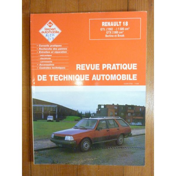R18 Ess 82- Revue Technique RENAULT