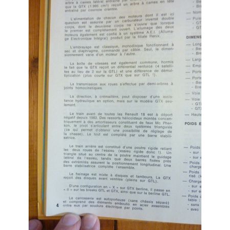 R18 Ess 82- Revue Technique RENAULT