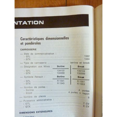 R18 Ess 82- Revue Technique RENAULT