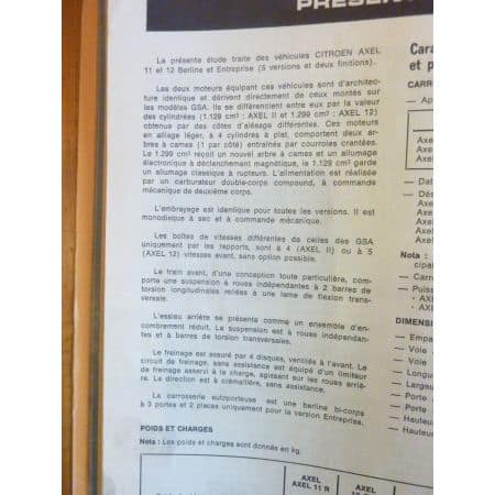 Axel Revue Technique CITROEN