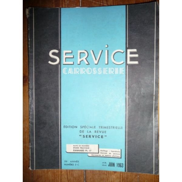 PL 17 Revue Technique Carrosserie Panhard