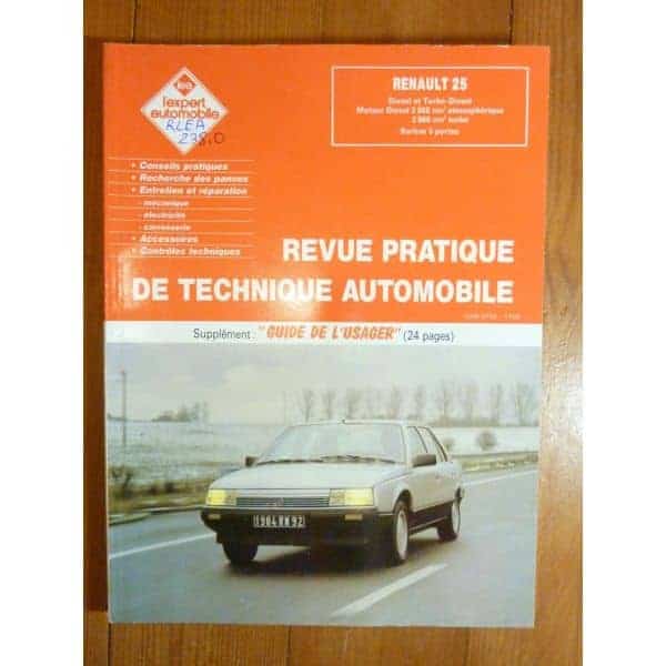 R25 diesel Revue Technique RENAULT