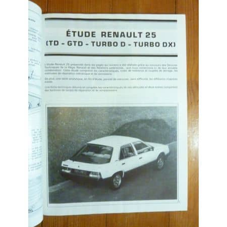 R25 diesel Revue Technique RENAULT