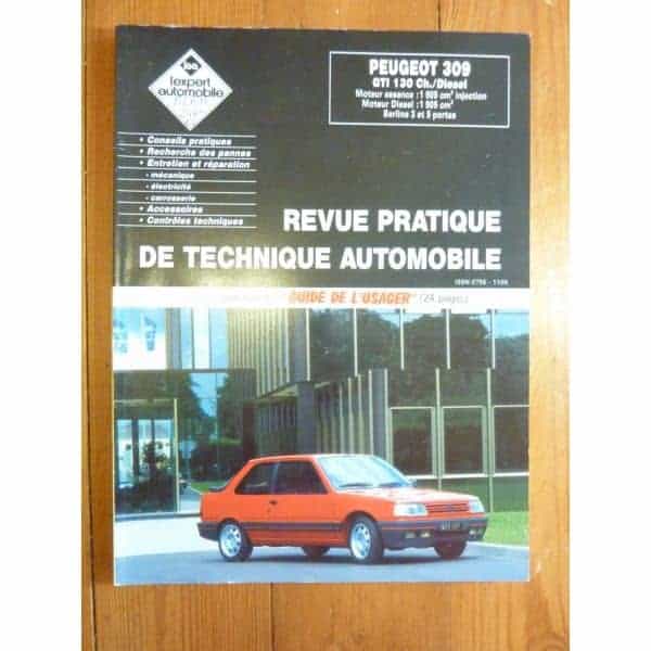 309 GTI Revue Technique Peugeot