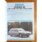 BX15 BX19 87- Revue Technique CITROEN