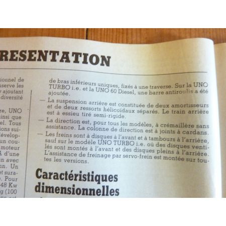Uno-89 Revue Technique FIAT
