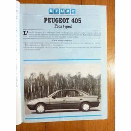 405 Revue Technique Peugeot