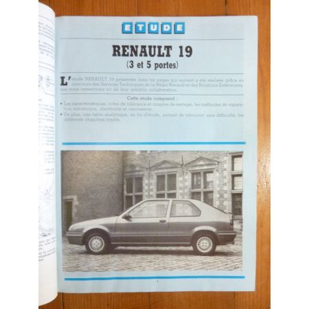 R19 Revue Technique RENAULT