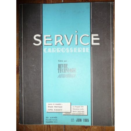 Kadett Revue Technique Carrosserie Opel