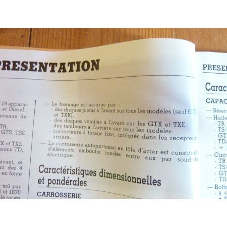 R19 Revue Technique RENAULT