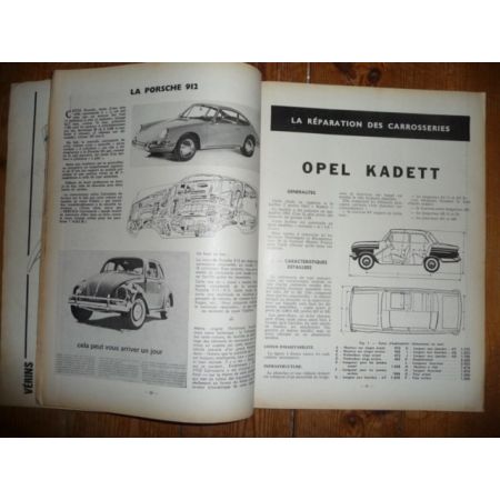 Kadett Revue Technique Carrosserie Opel