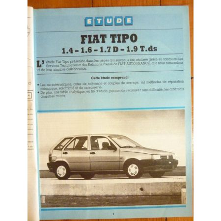 Tipo 93-  Revue Technique FIAT