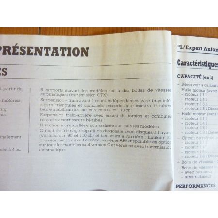 Fiesta 89 92- Revue Technique FORD