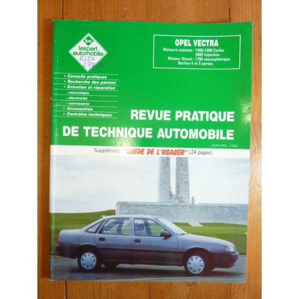 Vectra Revue Technique OPEL