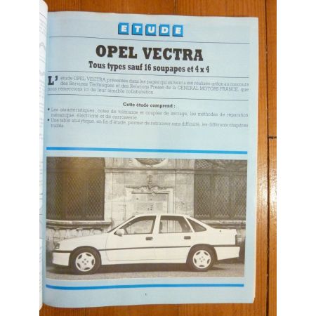 Vectra Revue Technique OPEL