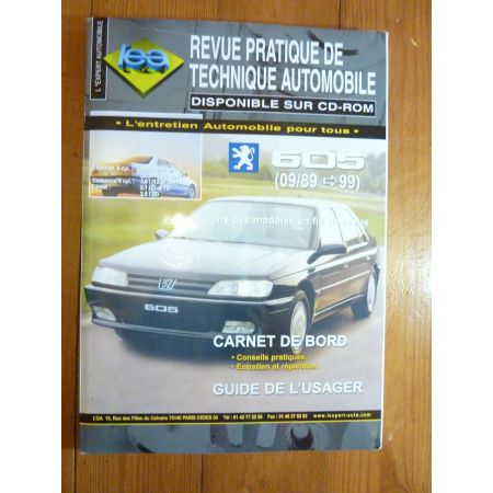 605 89-99 Revue Technique Peugeot